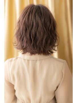 カバーヘア ブリス 川口(COVER HAIR bliss) くすみベージュアッシュ外ハネくびれミディアムY川口30代40代