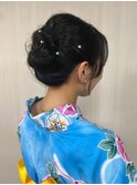 浴衣ヘアセット