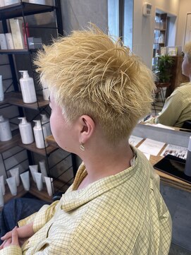 リット(lit.) ニュアンスパーマ/韓国マッシュ/スパイキーショート/守谷