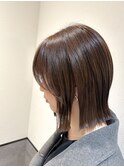 切りっぱなしボブ