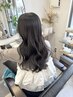 水素ケアカラー+選べるトリートメント（超音波ケアプロ付）アロマヘッドスパ