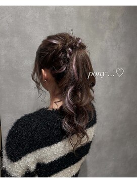 ヘアーメイクチック(HAIR MAKE CHiC) ponytail