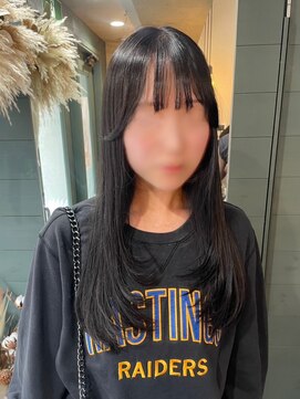 マーシュ(marshu) 【marshu osaka】艶髪ワンホン系レイヤーカット