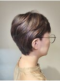 ショートレイヤー×イノアカラー×ハイライト