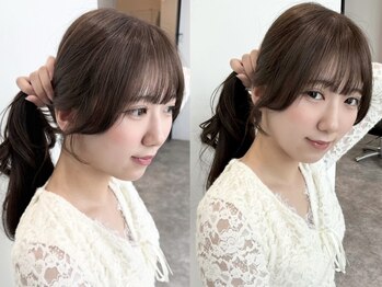 スティル カラン(STILL calin)の写真/韓国風の巻き髪は顔回りカットで差が出る！人気のレイヤーカットで魅せる《似合わせカット》で韓国ヘアに♪