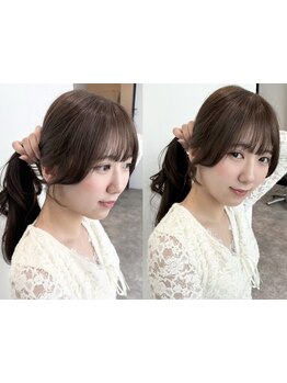 韓国風の巻き髪は顔回りカットで差が出る！人気のレイヤーカットで魅せる《似合わせカット》で韓国ヘアに♪