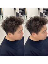 ブライト(BRIGHT)&nbsp;スパイキーショートスパイキーパーマ