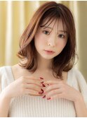 大人可愛いくびれヘア立体感毛先パーマ小顔ウルフカットY浦和