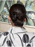 ヘアセット/ヘアアレンジ/結婚式お呼ばれヘア