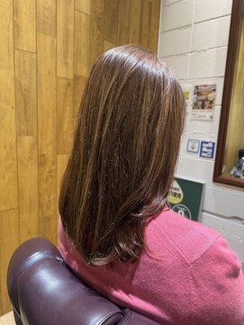 チアー ヘアリラクゼーション(cheer HAIRRELAXATION) 明るめベージュカラー