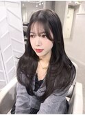 【miyon】韓国レイヤーカット×艶髪カラー×髪質改善
