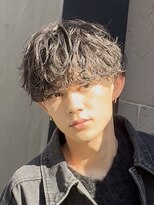 フィフスパーク(fifth PARK)&nbsp;渋谷短めマッシュウルフ緩めシャドウパーマ微分けルーズショート