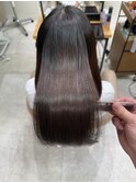 【零也】エイジングケア髪質改善酸性ストレート
