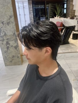 キングダム 港南台店 KINGDOM 韓国風毛流れパーマ