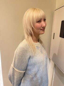 カンナ オーガニック ヘアデザイン(CANNA ORGANIC & HAIR DESIGN) 抜きっぱなしミルクティーブロンド