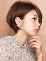 ロビー 青山(ROBBY)&nbsp;ショートボブ/前髪長め/小顔ショート/30代/40代/50代