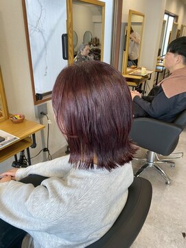 アフェクト 上大岡(affect) イメチェン/ピンクベージュ/アンブレラカラー/前髪/上大岡