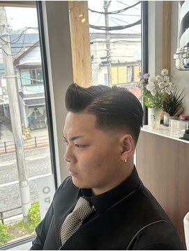 つづく理髪店 サイドパート