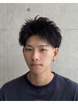 メンズサロン ウィル 阪急茨木(men's salon WiLL) 長めスパイキーショート