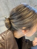 プラスシー(+C)&nbsp;ハイライトはヘアアレンジも！福岡ハイライト/福岡白髪ぼかし