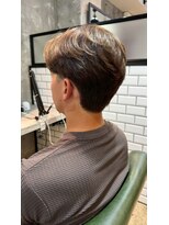 アルフレッド 瑞穂店(alfRed)&nbsp;横顔までキレイ　毛流れショート　メンズカット/眉毛/韓国