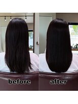 モンド ヘアクリエーション 下荒田店(monde hair creation)&nbsp;【monde】before × after × 髪質改善