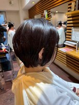 コンフェティ つばき山下通店(Confetti) ショートボブ