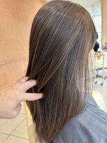 ゼルアヴェダ 浦和パルコ店(ZELE AVEDA)&nbsp;ロング【髪質改善縮毛矯正/髪質改善カラー/白髪ぼかし】