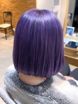 ポルテバイネオリーブ(Porte by neolive)&nbsp;【鮮やかビビットパープルの艶ボブ】