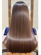 ヘアーカリダ(hair CALIDAD)の写真/美しいツヤとまとまりが叶うメテオカラー。髪質改善で理想の美髪を目指すサロンへ！