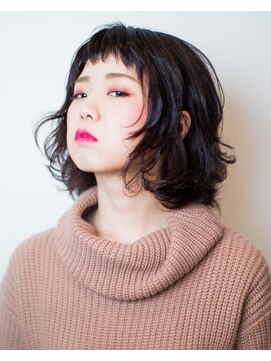 ニコヘアー(niko hair) ゆるパーマミディ▼LINEID@vey3047y