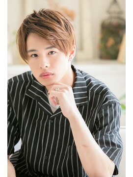 リトル 心斎橋(little) カジュアル横分けショート