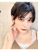 セミウエットでつくる最旬ショート