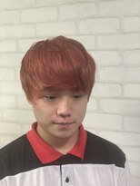 ベル 難波(Belle)&nbsp;福嶋　裕人　※マッシュ＆ツーブロック＿ピンクカラー