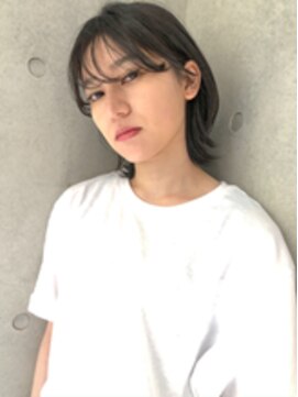 ヘアサロンエム 渋谷店(HAIR SALON M) ネオウルフ☆黒髪ショート
