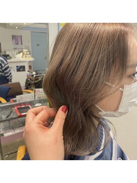 テクライズ 豊橋店(TECHRISE) ☆上品なハイトーンカラー!シルバーベージュ☆10代20代30代40代