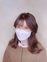 エヴリンアンドペイジ(Evelyn&paige)&nbsp;くびれミディアム×ピンクパープルブラウン