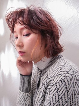 ヘアーモード ケーティー 京橋店(Hair Mode KT)の写真/【京橋】髪質改善カラーでツヤ感を！仕事でバレないインナーカラー/ハイライト/ダブルカラーをご提案♪