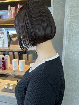 ロンド 表参道店(Lond) 【Lond表参道倉崎涼】乾かすだけで収まるボブヘア