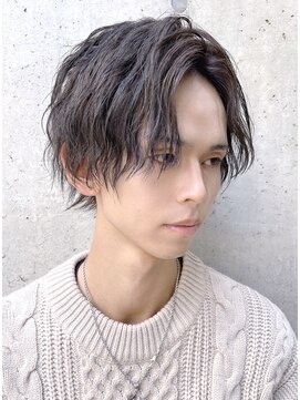 ロンド ロビン 栄(Lond robin) 【Lond robin】高瀬慎也ツイスパ波打ち波巻きセンターパート