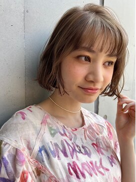 ルーシーバイパム 恵比寿(Lucy by PAM.) 美髪/ネビージュ/大人かわいい/透明感ショート[恵比寿/代官山]