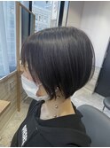 【Lee大阪店】黒髪丸みショート/新出奈津樹
