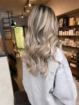 サニー 渋谷(SUNNY) バレイヤージュ、ココアベージュ、ハイライト、グレージュカラー