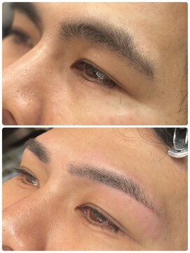 ハチマルハチ 新宿(808) シャキッとストレート眉