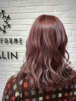 ヘア スパ ビューティー エールフォルム(HAIR SPA BEAUTY YELLFORME) ピンクベージュカラー