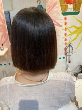 ハロー  三軒茶屋(hair Hello) ボブ高難易度縮毛矯正