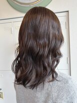 ヘアーエポック(hair epoque) 大人美人小顔ヘルシースタイルふんわりカールショコラアッシュ
