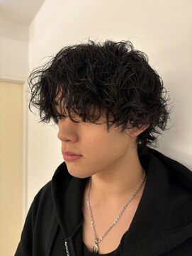 ザザ 高田馬場(ZA/ZA) ウルフ風パーマ