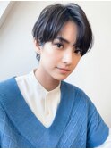 爽やかマッシュショート　ツーブロック　王道