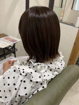 ニコ 四街道(nico) 外ハネボブ/結べるボブ/四街道【nico】